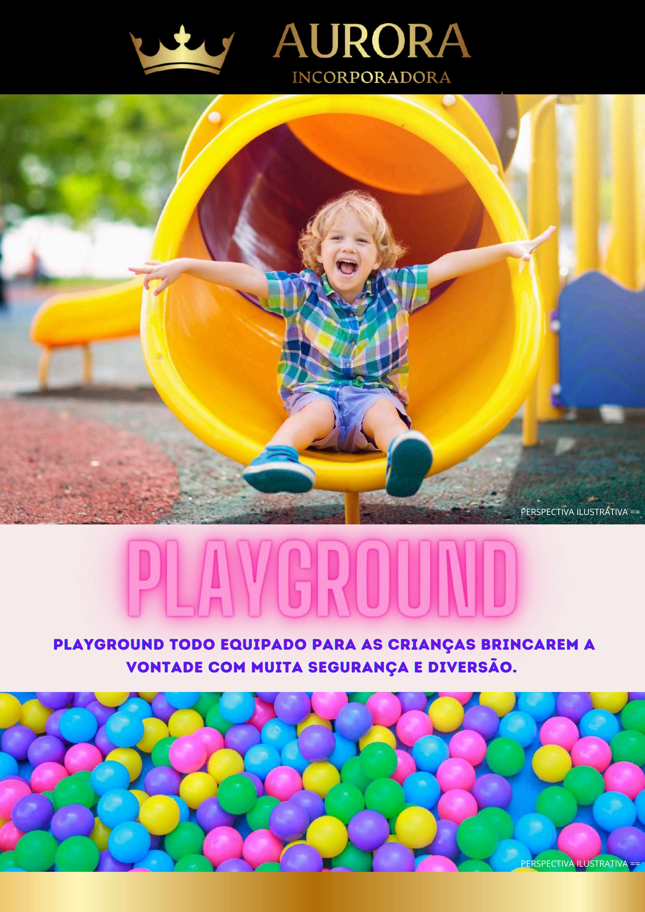 Playground equipado